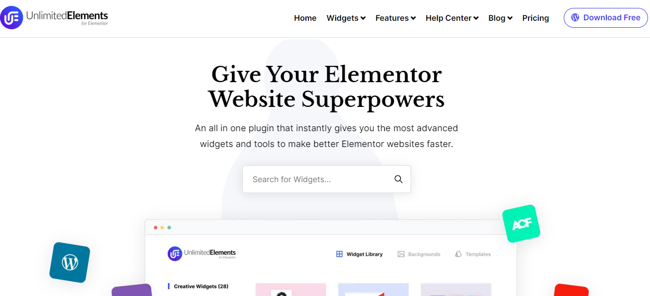 WordPress Elementor高级扩展插件破解版–Unlimited Elements v1.5.120