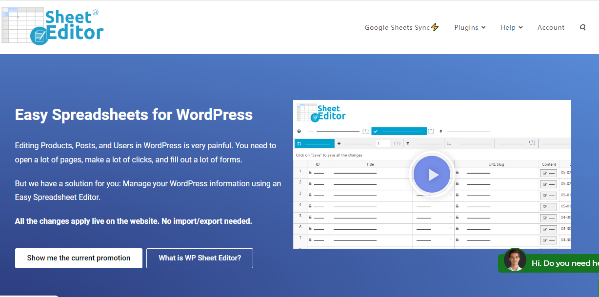 WordPress表格编辑利器——WP Sheet Editor Pro v2.25.14破解版